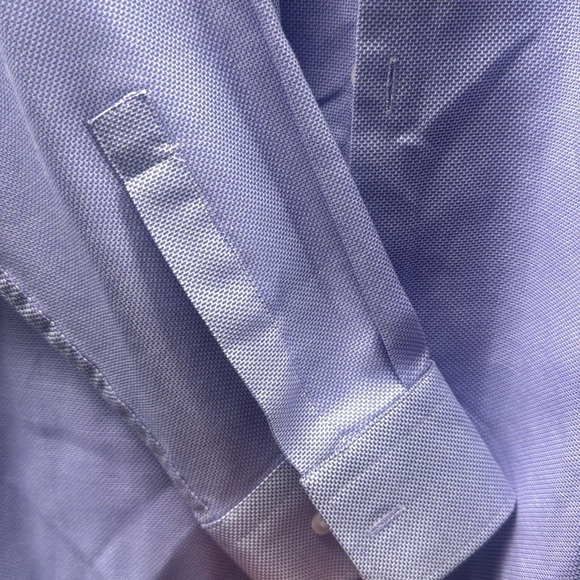 Men’s Boss Sharp Fit size 17 34/35 Purple dress shirt - Picture 4 of 4